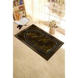 Evdeya Dijital Baskılı Yıkanabilir Modern Desen 70x130 Namazlık Seccade SECCADE-3, Kahverengi, 70 x 140