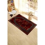Evdeya Dijital Baskılı Yıkanabilir Modern Desen 70x130 Namazlık Seccade SECCADE-3, Kırmızı, 70 x 140