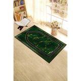 Evdeya Dijital Baskılı Yıkanabilir Modern Desen 70x130 Namazlık Seccade SECCADE-3, Yeşil, 70 x 140