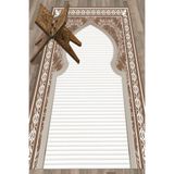 Evdeya Dijital Baskılı Yıkanabilir Motifli Hediyelik Namazlık Seccade 70x130 SECCADE-27, Kahverengi, 70 x 130