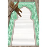 Evdeya Dijital Baskılı Yıkanabilir Motifli Hediyelik Namazlık Seccade 70x130 SECCADE-27, Yeşil, 70 x 130