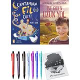 Eve Giden Uzun Yol ve Çantamdan Fil Çıktı 2'li Set