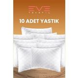 Eve Tekstil - 10 Adet Diamond Kalite Kapitone Yastık 50x70 cm 800 gr