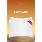Eve Tekstil - 2 Adet Diamond Plus Kapitone Yastık 50x70 Cm 800 gr