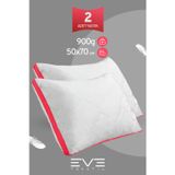 Eve Tekstil 2 Adet Klimax Pembe Serisi Kılıflı Fermuarlı Klimali Antialerjik Silikon Nano Elyaf Yastık 50x70cm