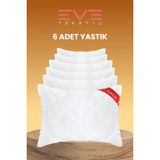 Eve Tekstil - 6 Adet Diamond Plus Kapitone Yastık 50x70 cm 800 gr