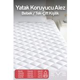 Eve Tekstil Kapitone Fitted Yatak Koruyucu Alez Tek Ve Çift Kişilik Kapitoneli Microfiber Yatak Alezi