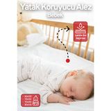 Eve Tekstil | Pamuk Sıvı Geçirmez Bebek Yatak Koruyucu Alez | Beşik Kreş Yatak Alezi | Fitted Çarşaf | - 70 x 130 cm - Beyaz