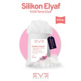 Eve Tekstil Yastık Yorgan Oyuncak Dolum Malzemesi Antialerjik Yapışmaz 1.Kalite %100 Temiz Silikon Elyaf 250 Gr