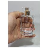 evecam 1 ADET Cam Kolay kapama Sprey Kolonya Parfüm Şişesi 50 ml - Boş Şişe şeffaf renk model Kapaklı