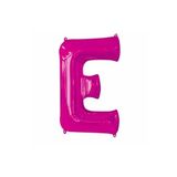 EveFix 1 Metre Pembe E Harfi Folyo Harf Balon Pembe Folyo Kına Gecesi Balonu Pembe Renk