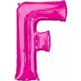 EveFix 1 Metre Pembe F Harfi Folyo Harf Balon Pembe Folyo Balon F Harf Balon Balonu Pembe Renk