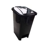 EveFix 15 Lt Slim Pedallı Plastik Çöp Kovası Siyah Renkli