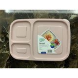 EveFix 3 Bölmeli Saklama Kabı Pembe 1,15 Lt