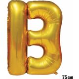 EveFix 75 Cm B Harfi Folyo Balon Altın