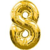 EveFix 8 Folyo Balon Gold 100 Cm Helyum Balon Uçan Balon