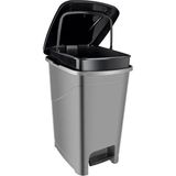 Evefix A Plus Kalite 15 Litre Slim Pedallı Iç Kovalı Çöp Kovası