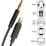 EveFix Aux Araç Dönüştürücü Ses Kablosu 3.5 mm Jack Girişli