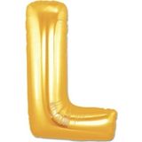 EveFix Balon L Harf Gold Folyo Balon 102 Cm