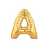 EveFix Balon Parti A Harf Gold Folyo Balon 102 Cm