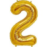 EveFix Balon Rakam Balon Folyo Orta Boy 75 Cm Gold 2