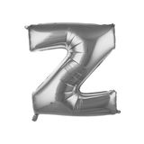 EveFix Balon Z Harf 76 Cm Gümüş Folyo Balon 34 Inc