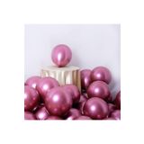EveFix Balonu Krom Balon Pembe Balon 25 Adet