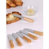 EveFix Bambu Saplı Tereyağ Bıçağı 6 Lı