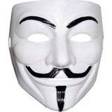 EveFix Beyaz Renk V For Vendetta Maskesi