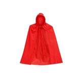 EveFix Cadılar Bayramı Halloween Kapişonlu Kırmızı Pelerin 90 Cm