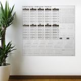 EveFix Çarpım Tablosu Ezberleme Manyetik Duvar Stickerı 105 x 100 cm