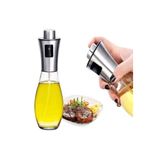 EveFix Çok Amaçlı Spreyli Sızdırmaz Cam Şişe Yağdanlık, Limon Sirke Sos Püskürtücü Dağıtıcı Sprey, Gri