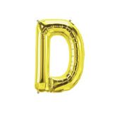 EveFix D Harf Folyo Gold Renk Balon Küçük 35 Cm