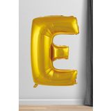 EveFix E Harfi Folyo Balon Gold 100 Cm 40 Inç 1 Metre Altın