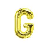 EveFix G Harf Folyo Gold Renk Balon Küçük 35 Cm
