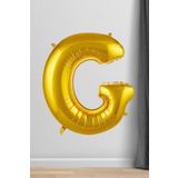 EveFix G Harfi Folyo Balon Gold 100 Cm 40 Inç 1 Metre Altın