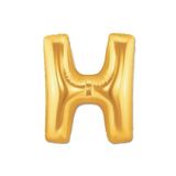 EveFix H Harf Folyo Balon Altın Renk 40 Inç