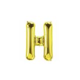 EveFix H Harf Folyo Gold Renk Balon Küçük 35 Cm