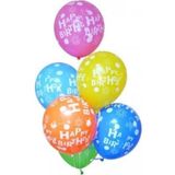 EveFix Happy Birthday Baskılı Balon 10 Adet