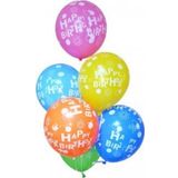 EveFix Happy Birthday Baskılı Balon 100 Adet