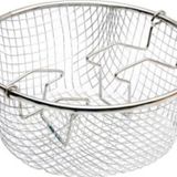 EveFix Hareketli Çift Kulplu Cips Kızartma Teli Patates Kızartma 20 Cm