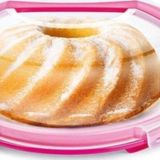 EveFix Kek Fanusu Ve Pasta Fanusu Kilitli Kapaklı Kek Fanusu 7 Lt. Milenyum Pembe