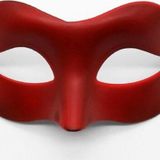 EveFix Kırmızı Renk Masquerade Kostüm Partisi Venedik Balo Maskesi