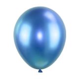 EveFix Krom Balon Mavi 6 Adet Metalik Balon