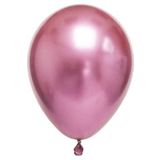 EveFix Krom Balon Pembe 6 Adet Metalik Balon