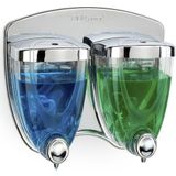 EveFix Krom İkiz Sıvı Sabunluk 350+350 ML