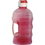 Evefix Kulplu Mini Damacana 1,6 Lt - Pratik Kapaklı Köşeli Kırmızı Renkli