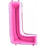 EveFix L Harf Folyo Balon Fuşya 100cm