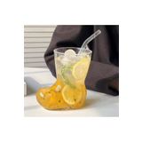 EveFix Meşrubat Soğuk Kahve Sunum Bardağı Çizme Model 550 ml