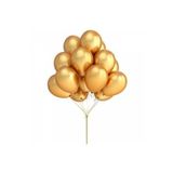EveFix Metalik Balon Gold(altın) (20 Adet)-dogum Günü Balonu